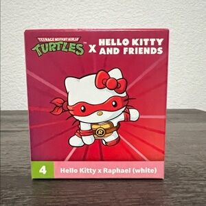 2025 McDonald’s Happy Meal Toy - TMNT x Hello Kitty - #4 Hello Kitty x Raphael